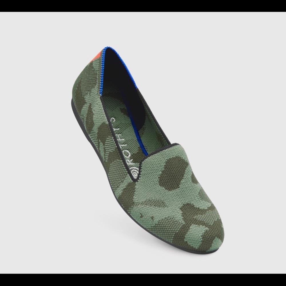 Rothy’s Green Camo Loafer 9.5